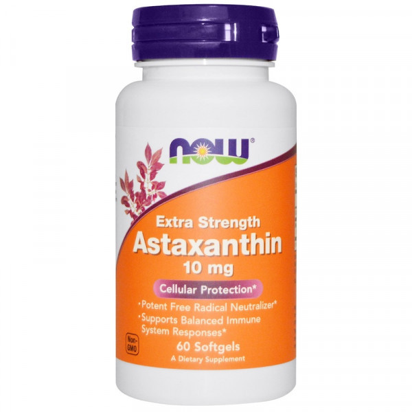 Астаксантин (Astaxanthin) 10 мг 60 капс